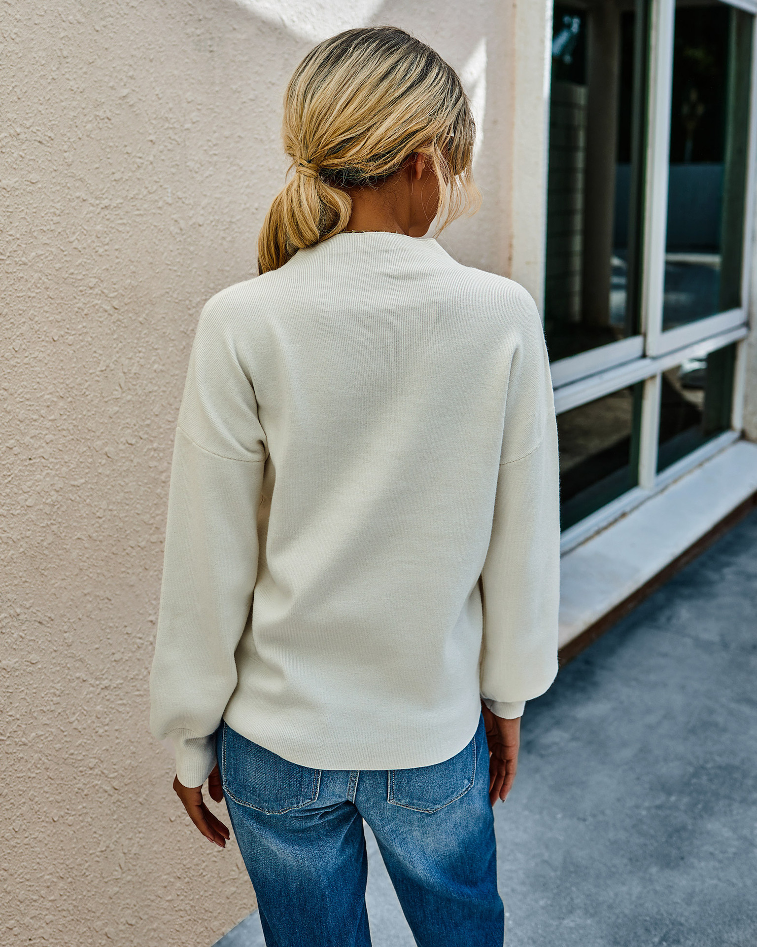 Knitted Pullover Image 14