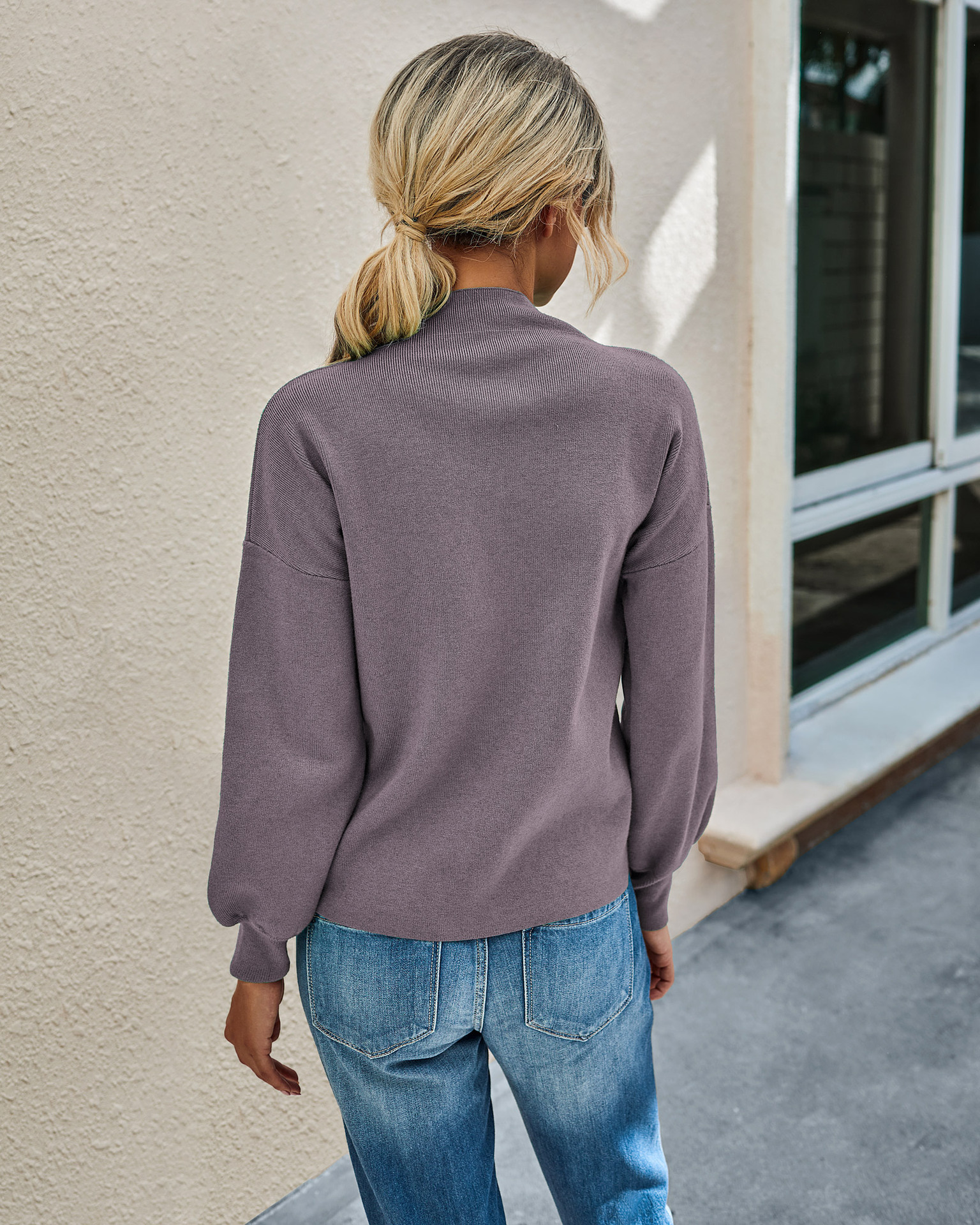 Knitted Pullover Image 28