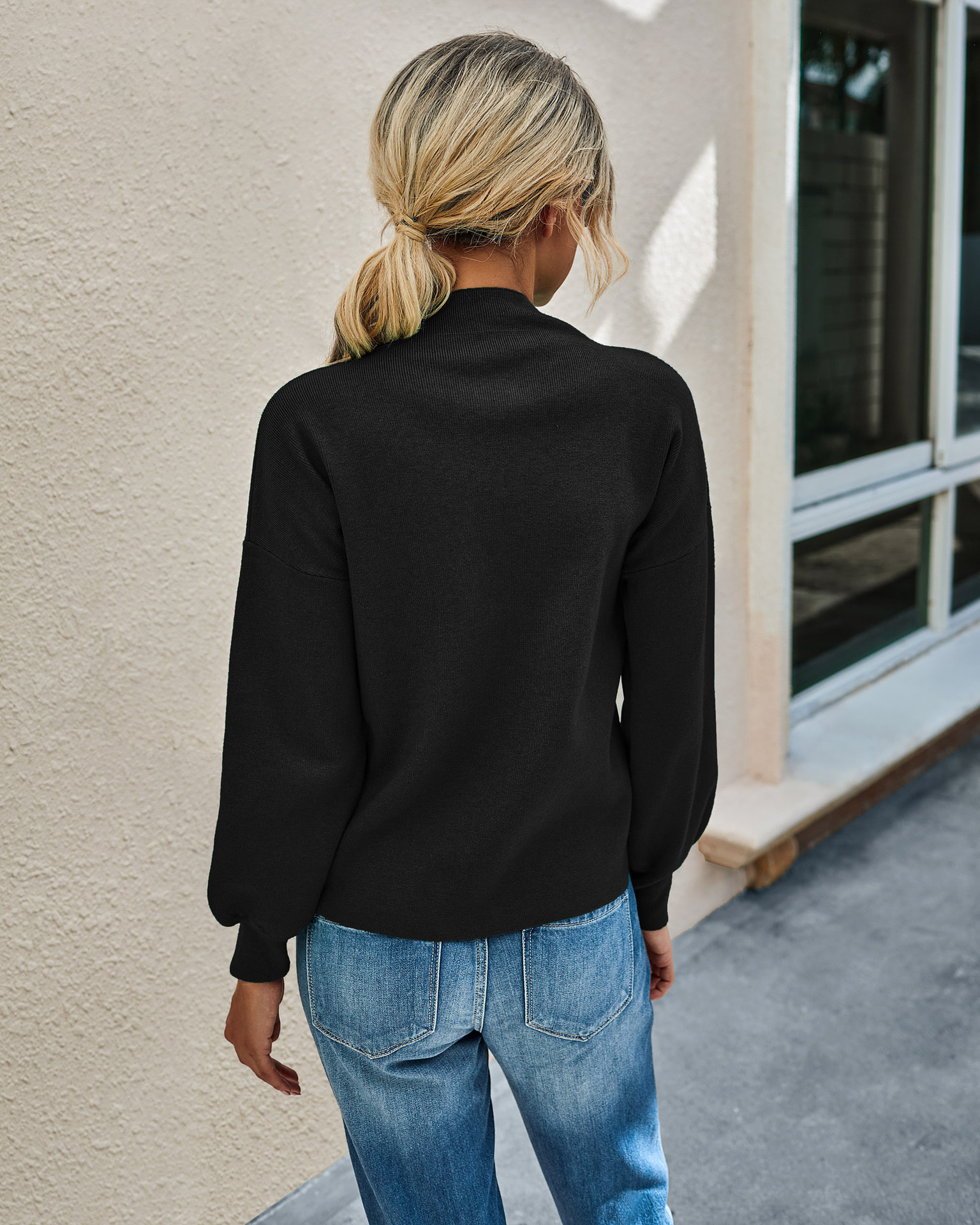 Knitted Pullover Image 35