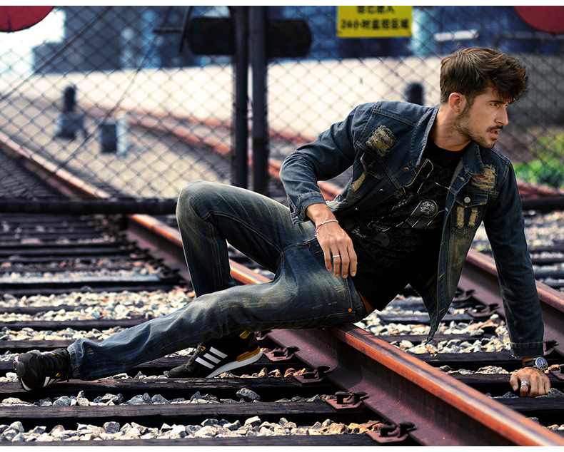 Men's Denim Clip Shirt