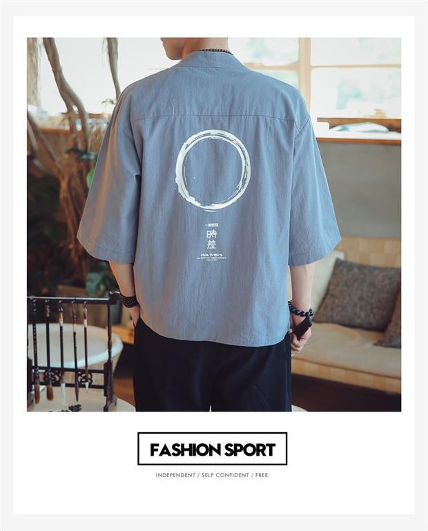 Three-quarter Sleeve Cardigan - Lifestyle