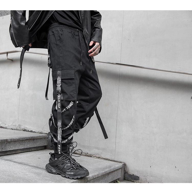 Multi-pocket cargo pants 3