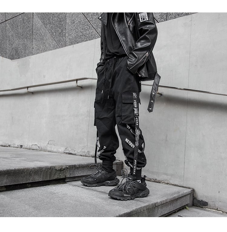 Multi-pocket cargo pants 9