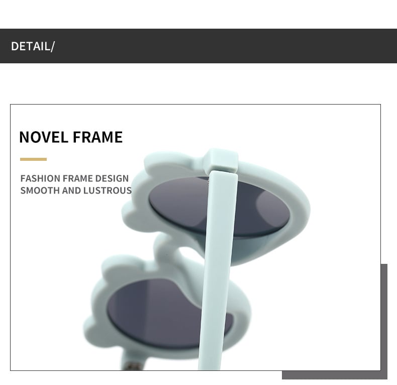 Bear UV Protection Frame Glasses