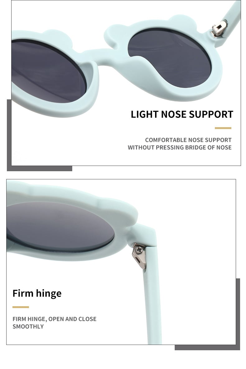 Bear UV Protection Frame Glasses