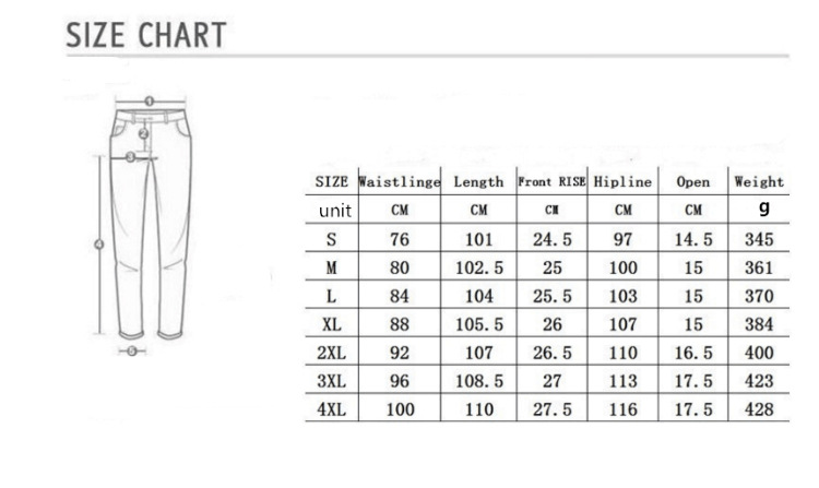 Men's jeans with pull-link ribbon 1