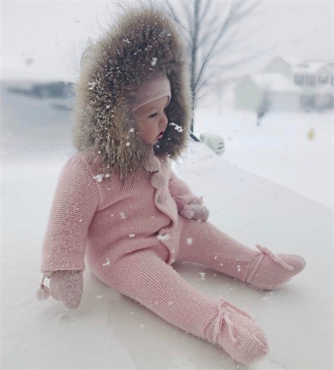 Warm Hooded Romper Image 6