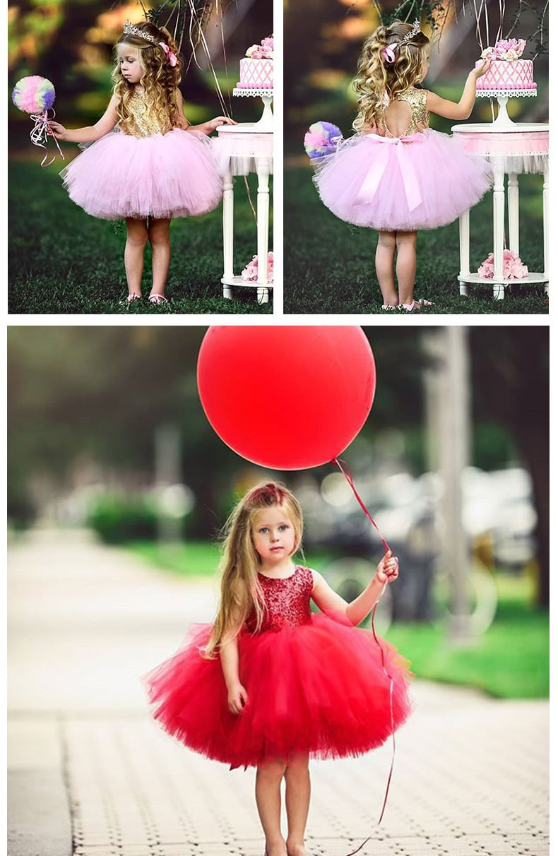 Flower Girl Tutu Dress in Action
