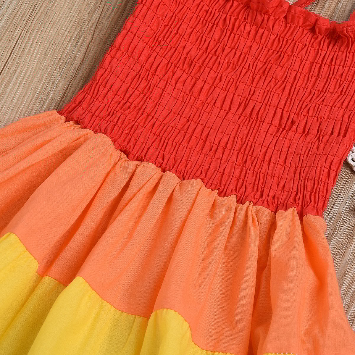 Skirt Rainbow Stripe Dress 7