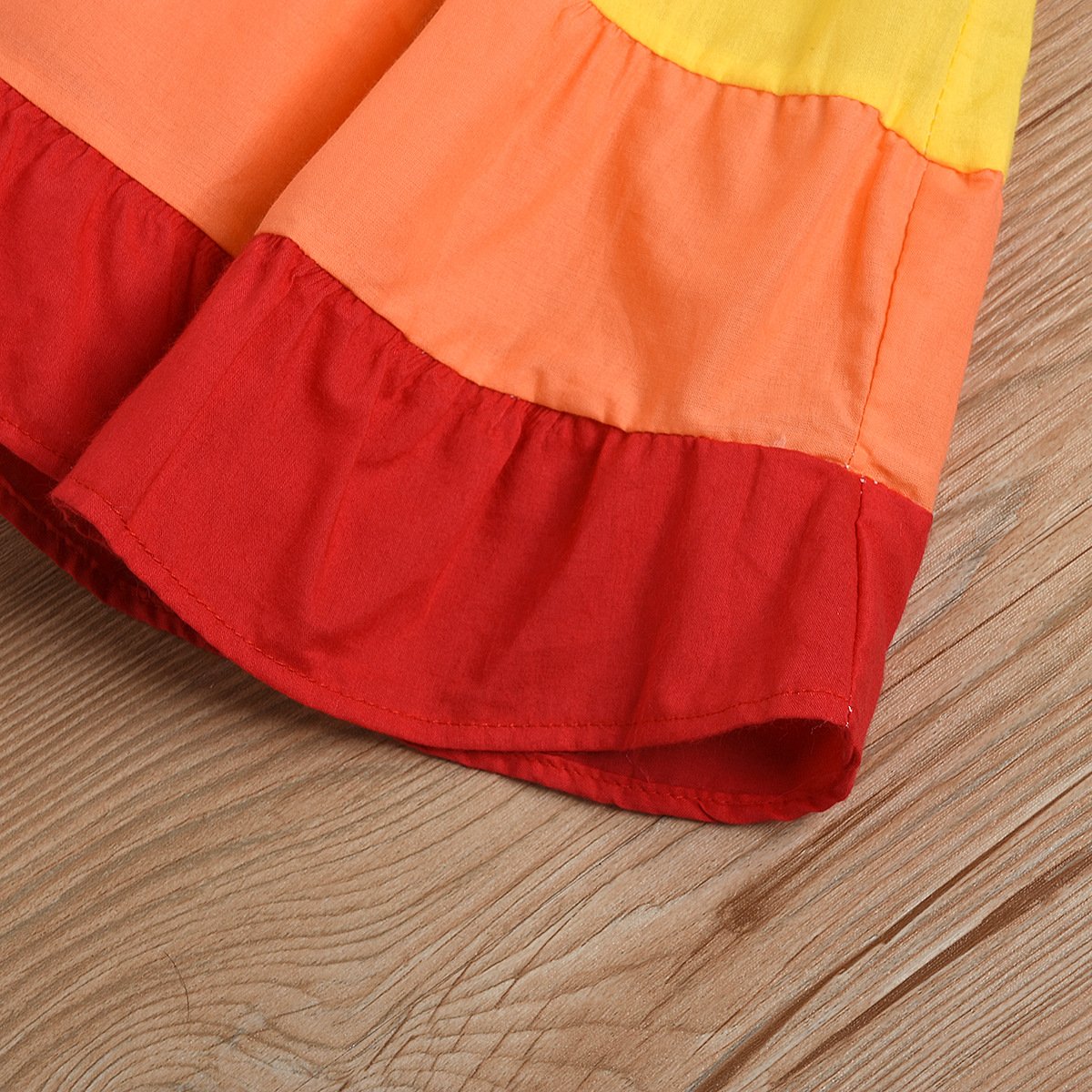 Skirt Rainbow Stripe Dress 13
