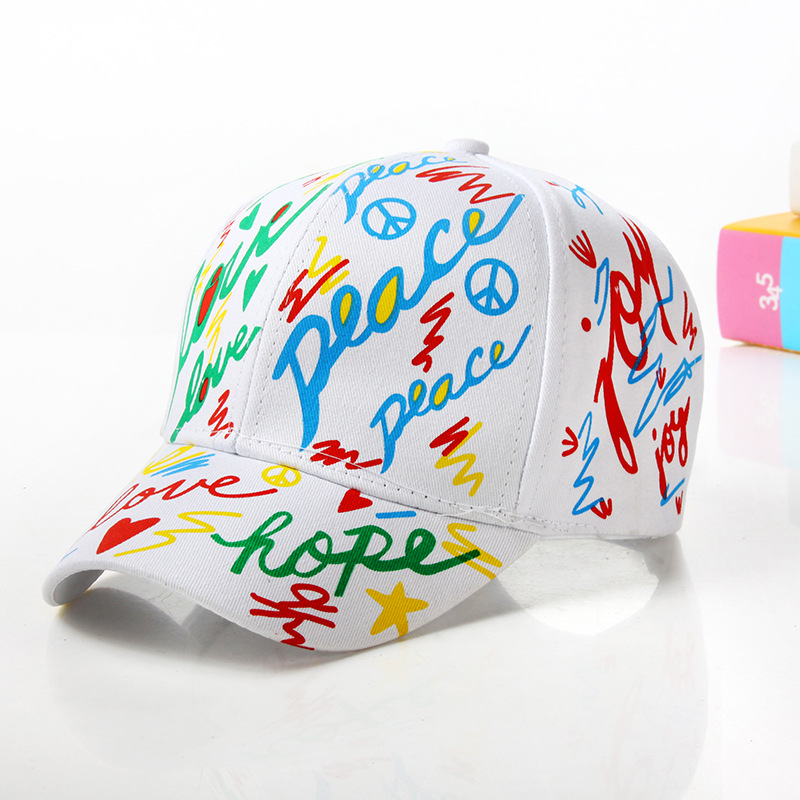 Casual Graffiti Baseball Hat 3