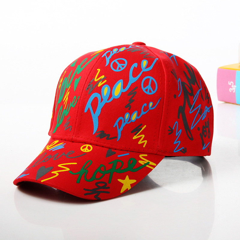 Casual Graffiti Baseball Hat 4