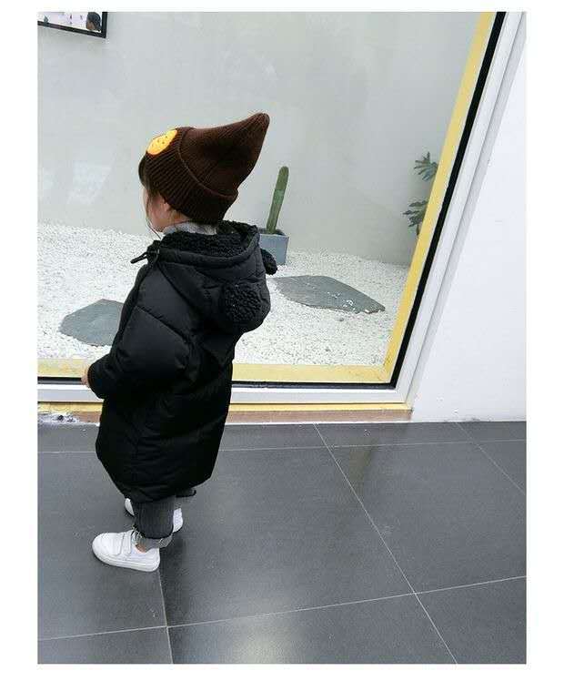 Children's Mid-Length Down Padded Jacket - Available Sizes