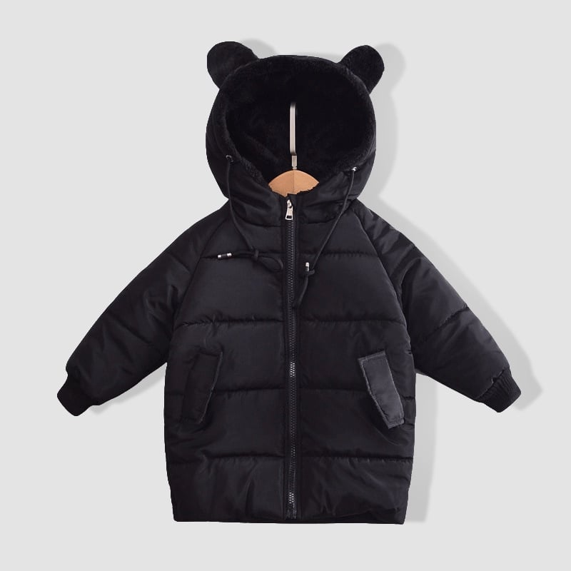 Children's Mid-Length Down Padded Jacket - Ideal for Kids