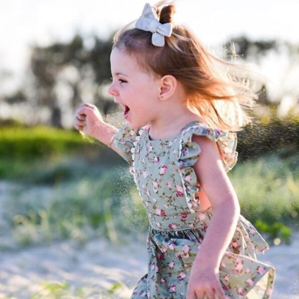 Girl's Floral Dress Skirt