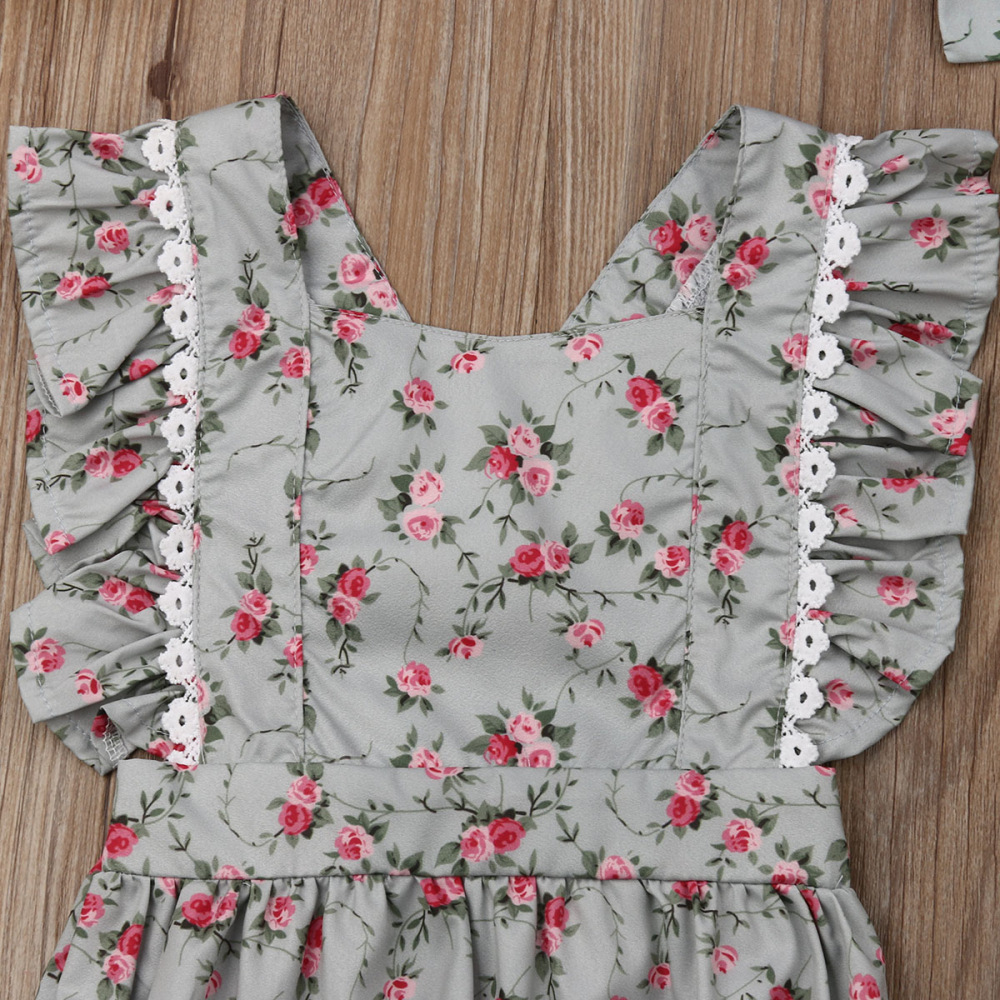Girl's Floral Dress Skirt