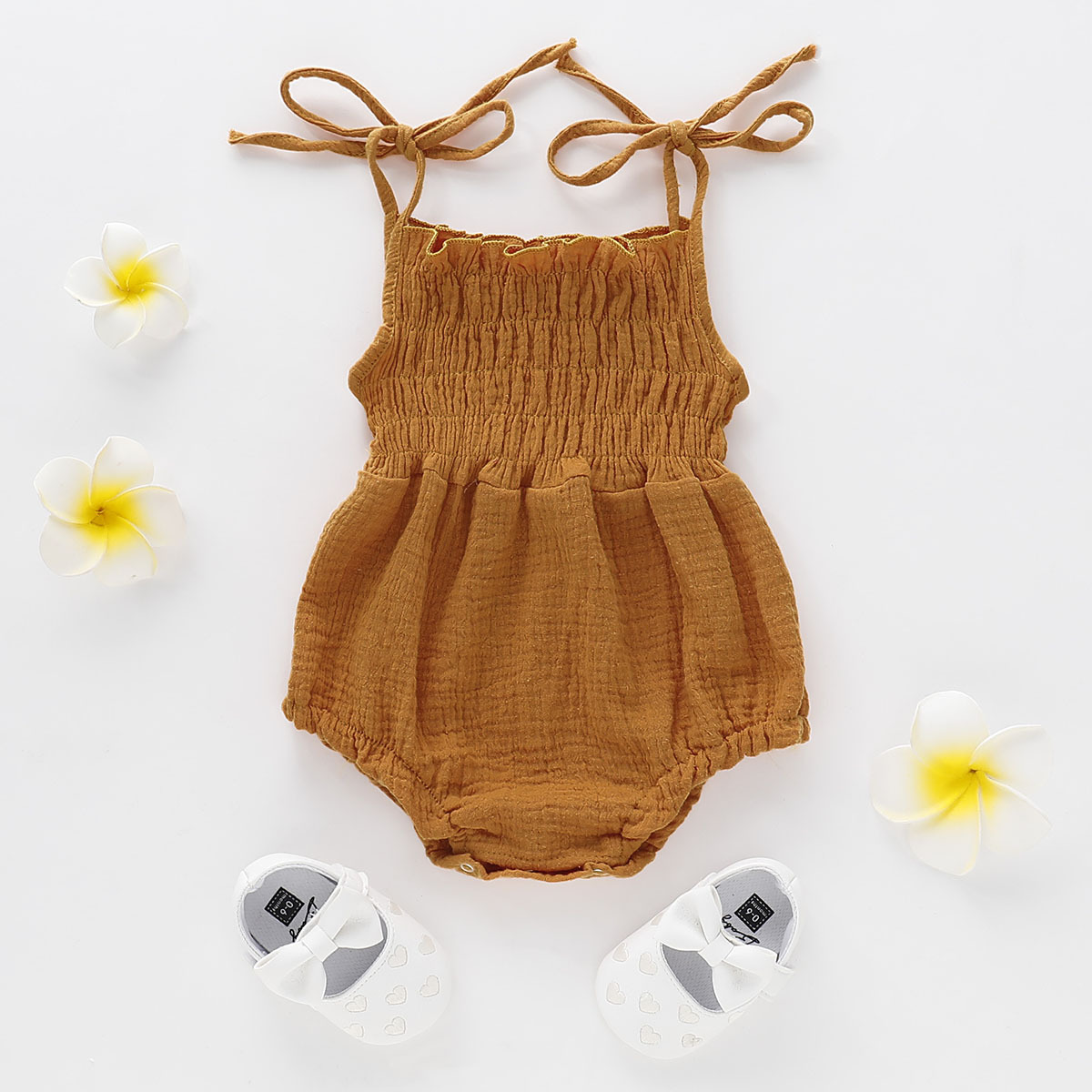 Soft Cotton Strapping Baby Creeper image 7