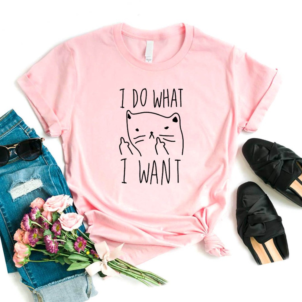 Cat Face T-Shirt Grey