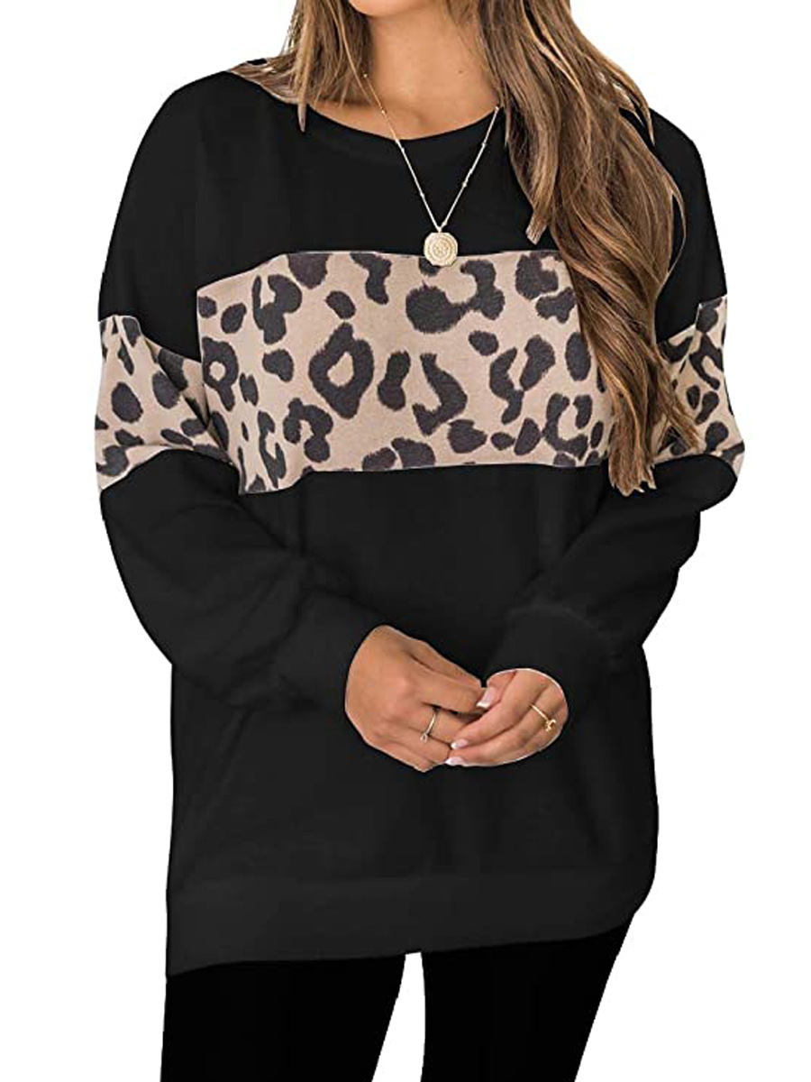 Leopard Print Sweater 1