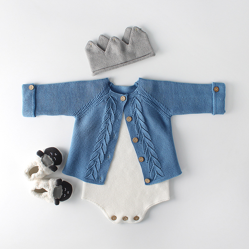 Baby Knitted Coat Image 7