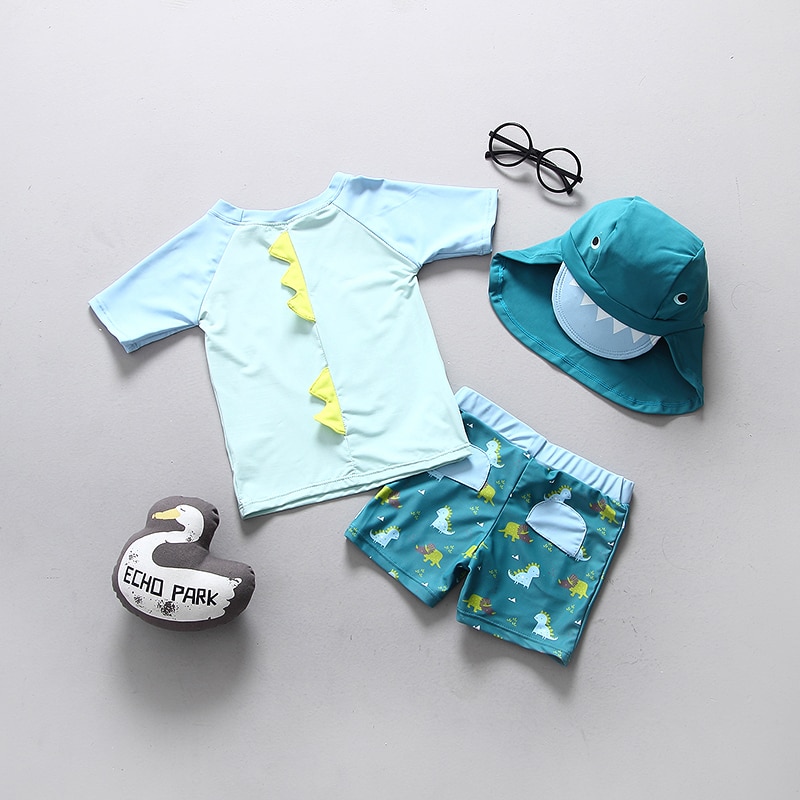 Kids Dinosaur Swimwear Image 11