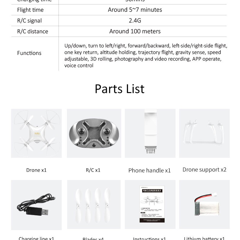 Mini-drone GW009C-1S (17)
