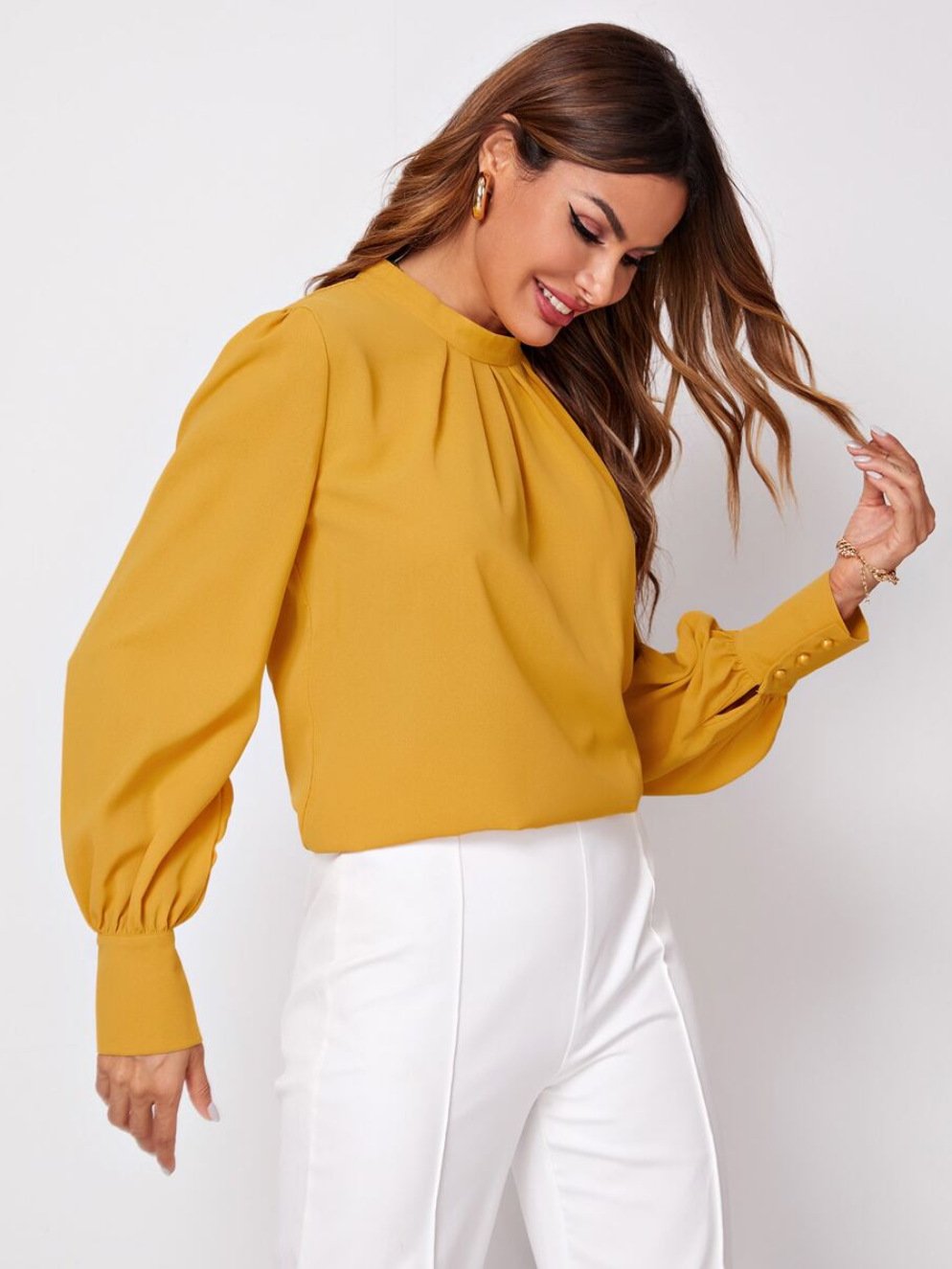 Chiffon Shirt Image 6