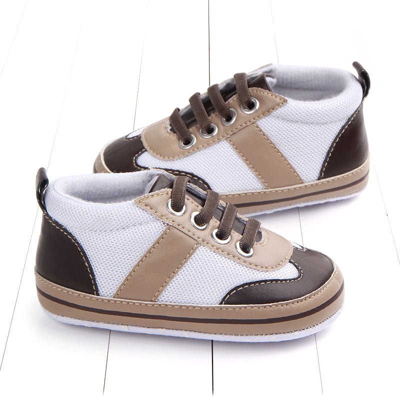 Breathable mesh non-slip spring baby shoes