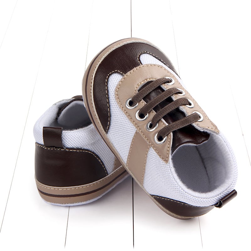 Breathable mesh non-slip spring baby shoes