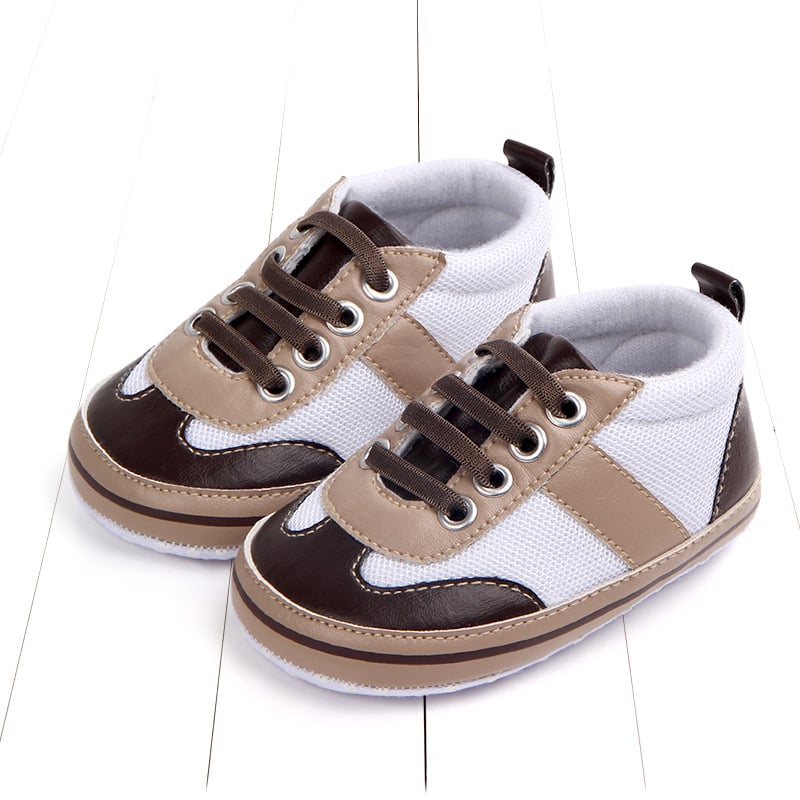 Breathable mesh non-slip spring baby shoes