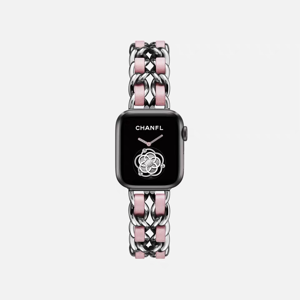 Denim Chain Strap Image 8