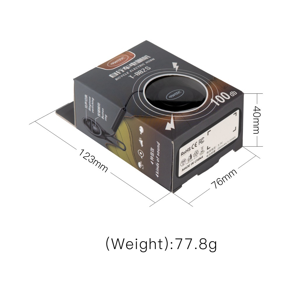 Electric Bicycle Bell Features