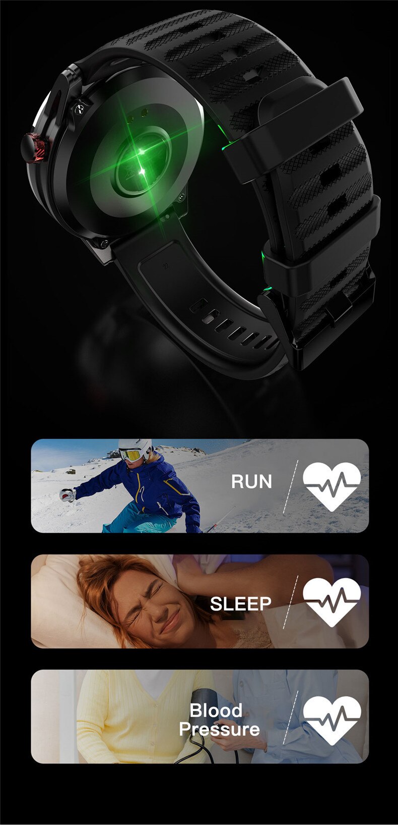 Outdoor Sports Waterproof Comet Smart Watch - Image 6