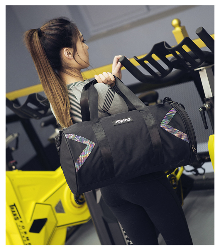 Dry and Wet Separation Bag - Black