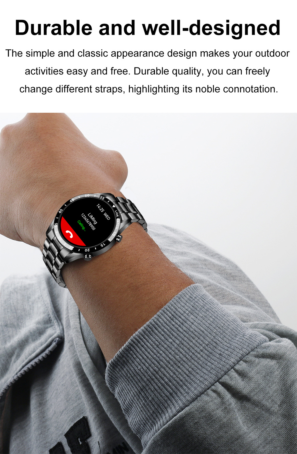 Lige Smart Watch in Use