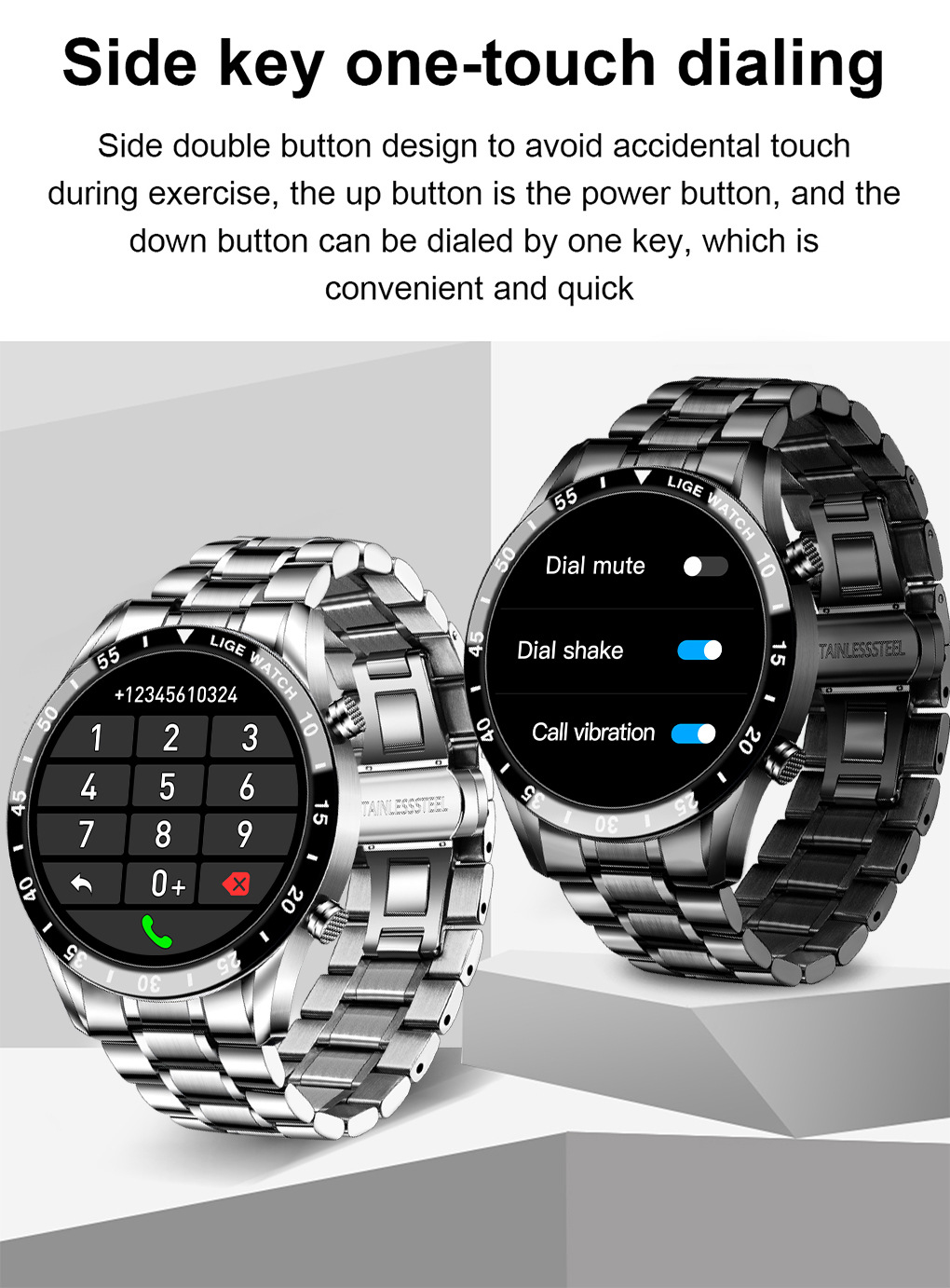 Lige Smart Watch Display