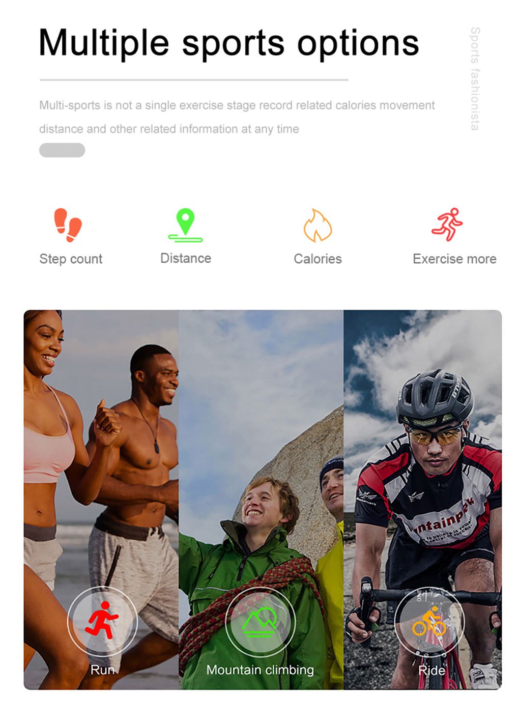 Lige Smart Watch with Notifications