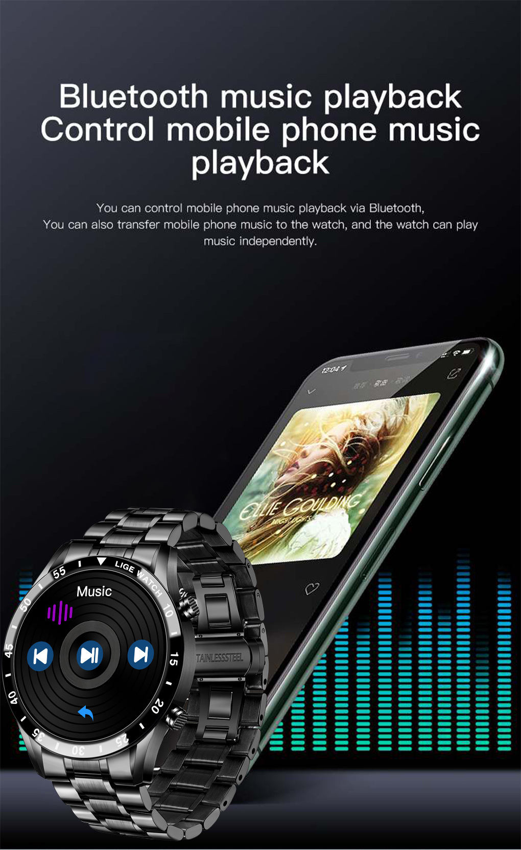 Lige Smart Watch in Action