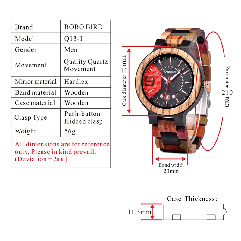 Wooden Watch Image 1