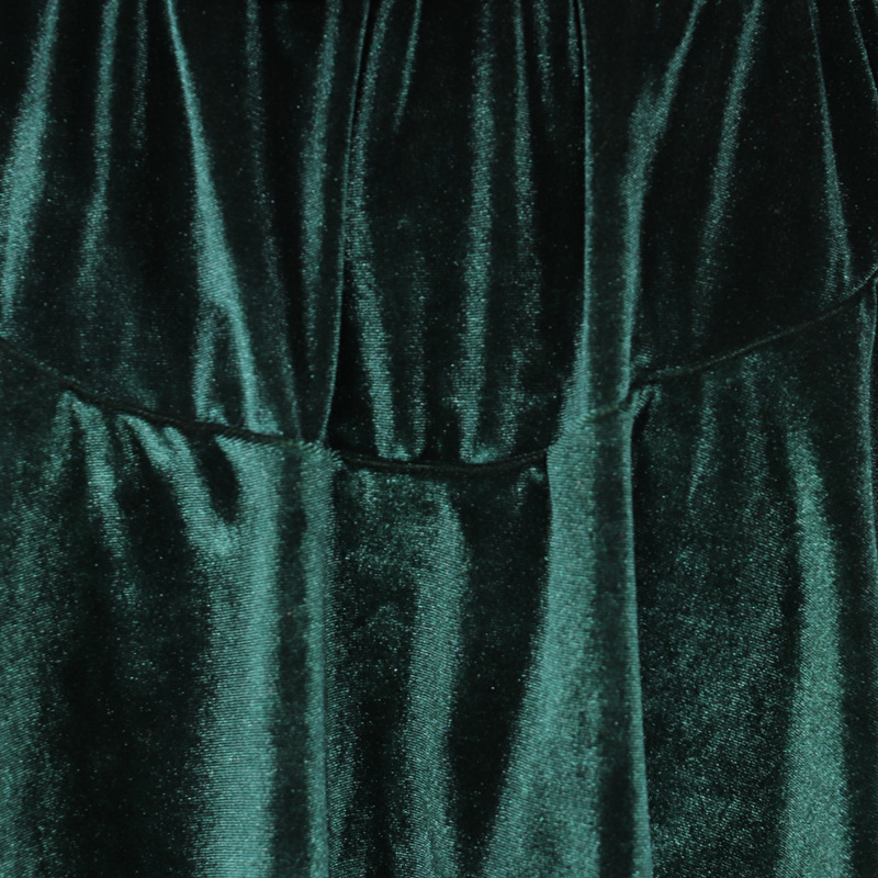 Damenmode Langarm V-Ausschnitt Kleid Bild 4