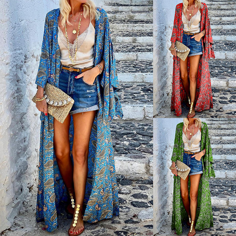 Women's Printed Coat - Image 7