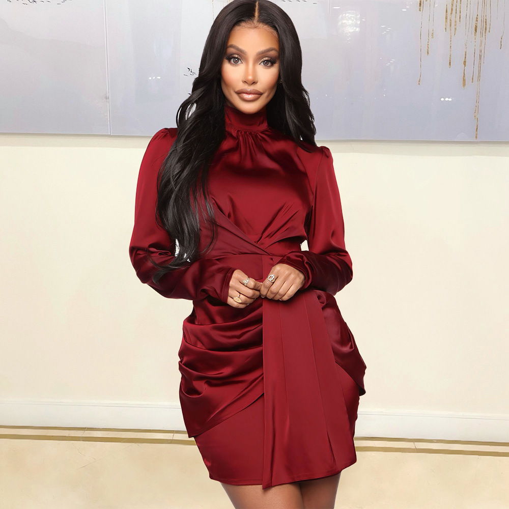 Women's Pleated Dress - Styled