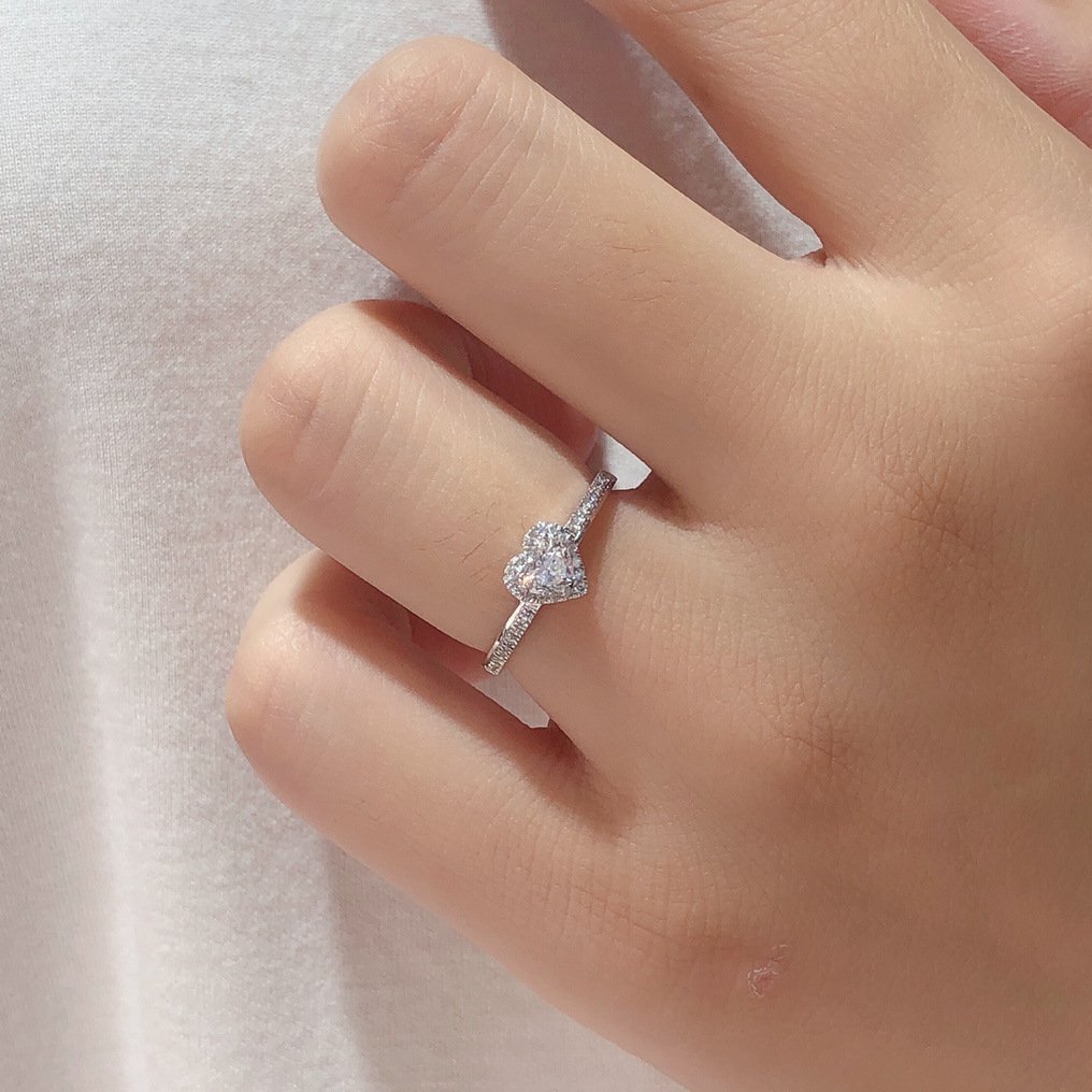 S925 Loving Heart Ring 2