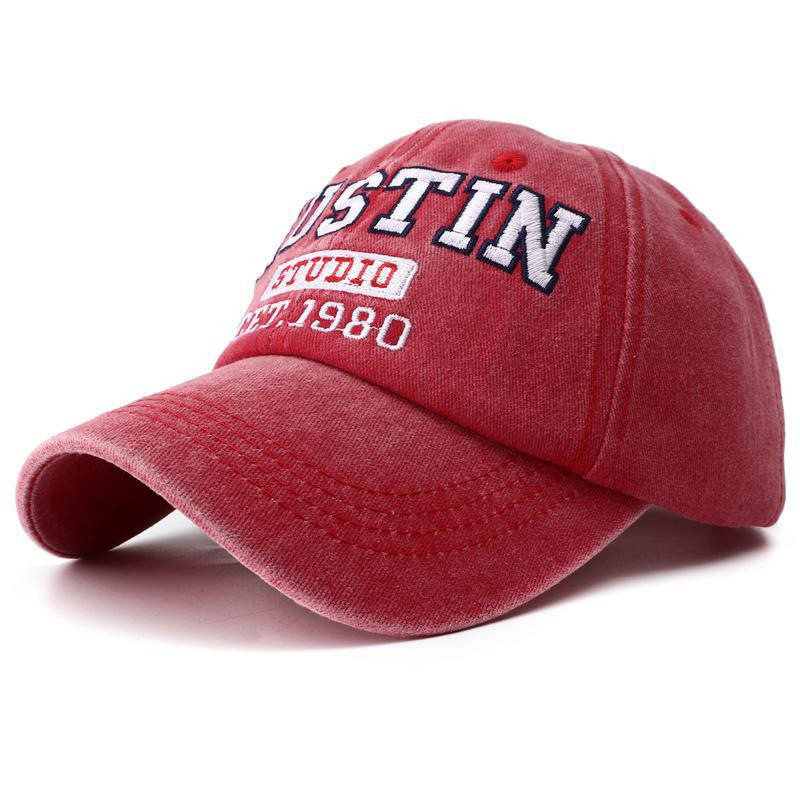 Denim Baseball Hat Image 1