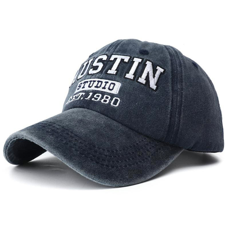 Denim Baseball Hat Image 7