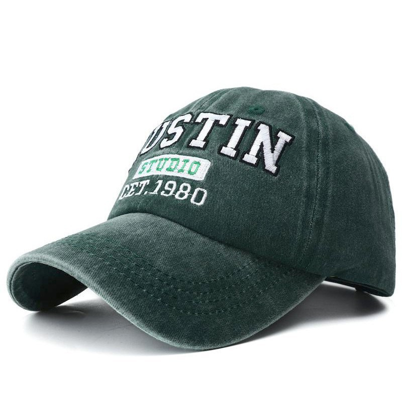 Denim Baseball Hat Image 8