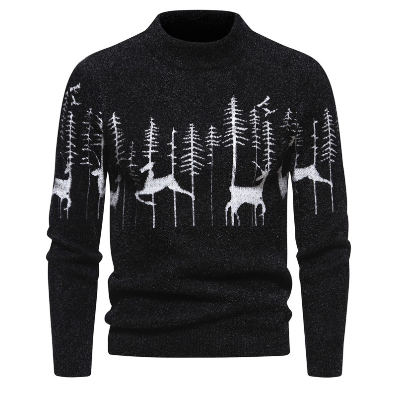Men's Christmas Sweater Khaki
