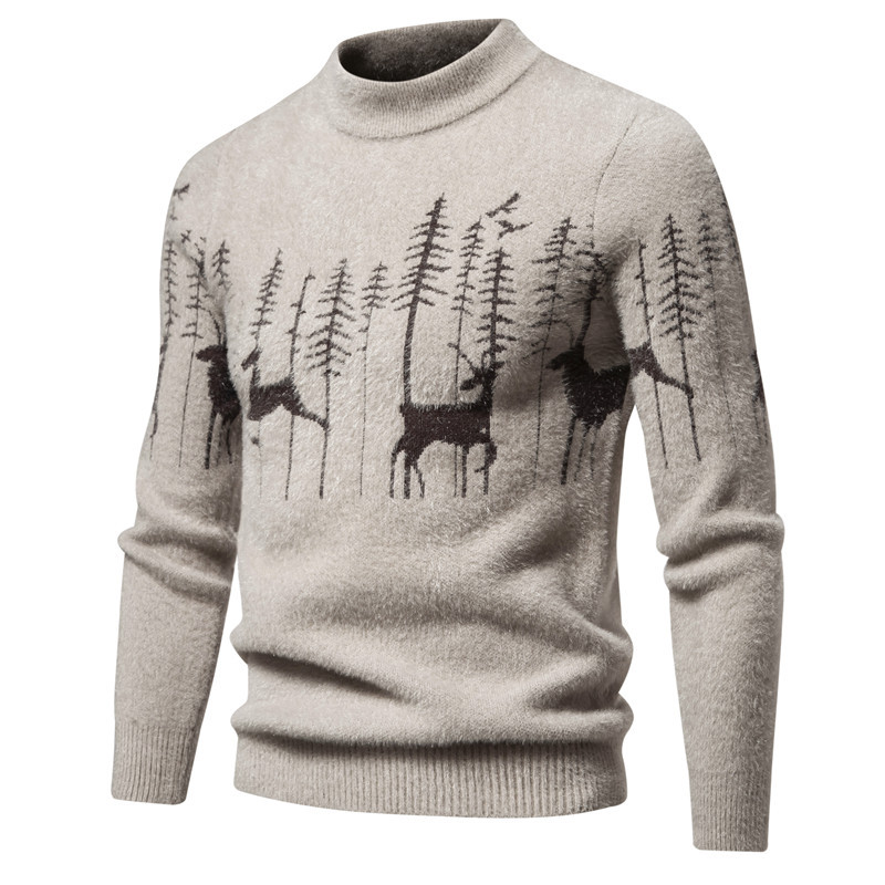 Men's Christmas Sweater in Action