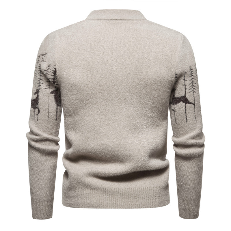 Men's Christmas Sweater Side View