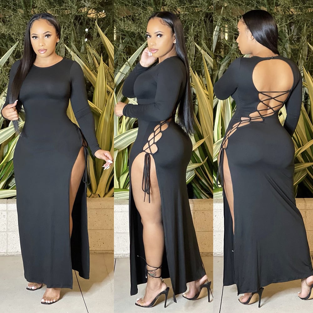 Long Sleeve Dress Image 2